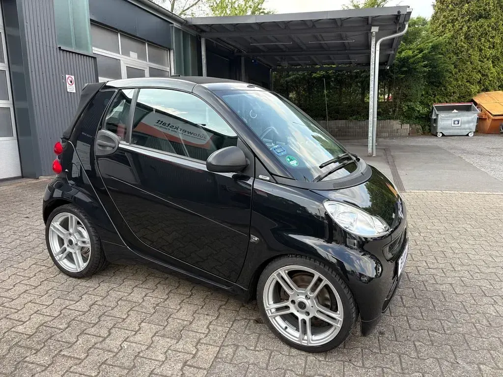 Gebraucht Smart ForTwo Cabrio Brabus 71 PS (52 kW) 2011 Schwarz Cabrio