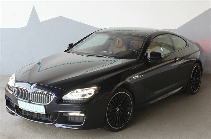 Carbonschwarz metallic Gebraucht 2012 BMW 650 M Sport Coupé | 34.880 € - Bild 1/4