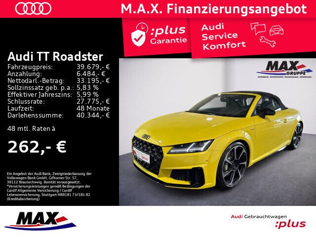 Gebraucht Audi TT Roadster Advanced 245 PS (180 kW) 2023 Pythongelb metallic Cabrio