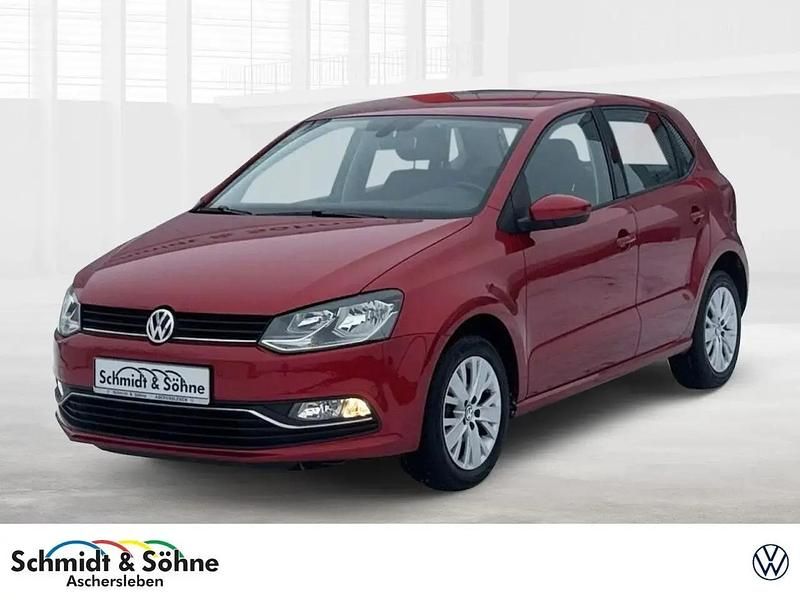 Gebraucht VW Polo Comfortline 75 PS (55 kW) 2014 Rot metallic Kleinwagen
