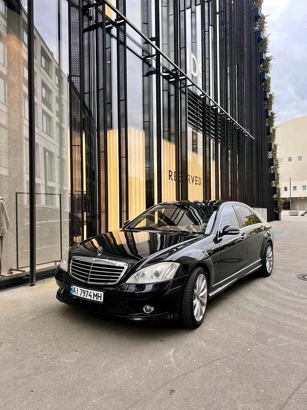 Schwarz Gebraucht 2007 Mercedes S550 AMG Limousine | 9.500 € - Bild 1/4