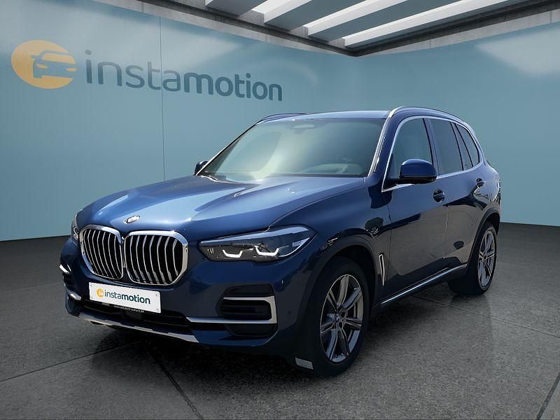 Blau Gebraucht 2022 BMW X5 xLine SUV | 58.799 € (Teuer) - Bild 1/4