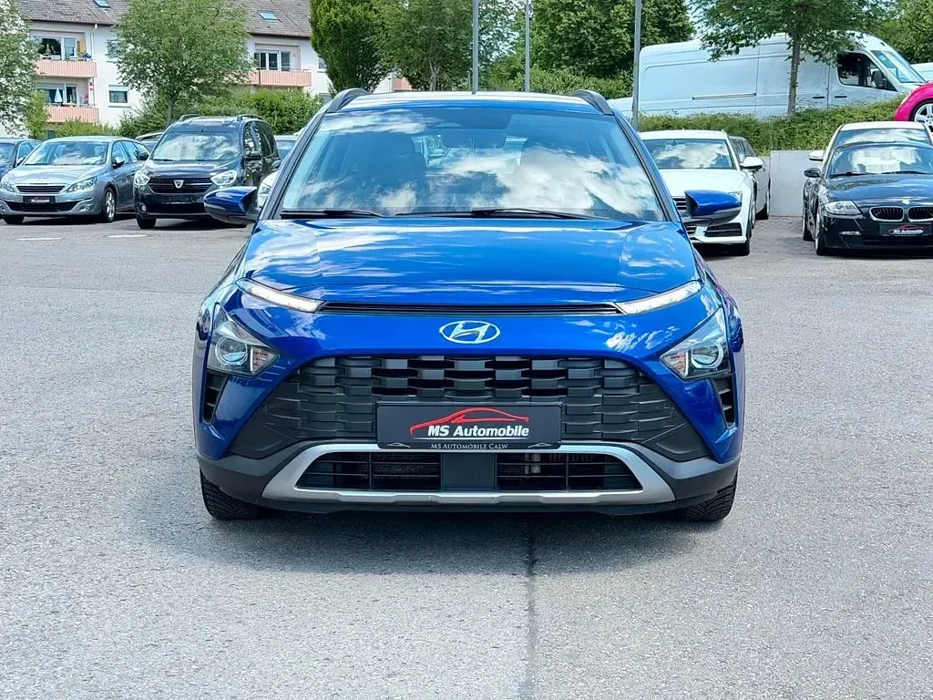 Gebraucht Hyundai Bayon Select 101 PS (74 kW) 2021 Blau SUV