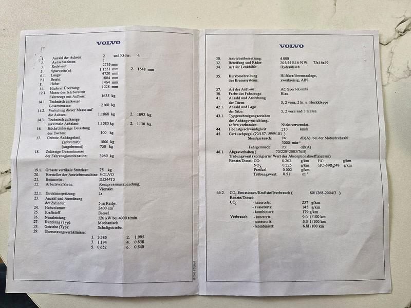 Gebraucht Volvo V70 163 PS (119 kW) 2007 Kombi