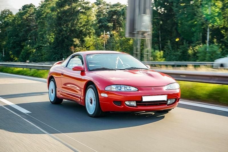 Rot Gebraucht 1996 Mitsubishi Eclipse Coupé | 17.999 € - Bild 1/4