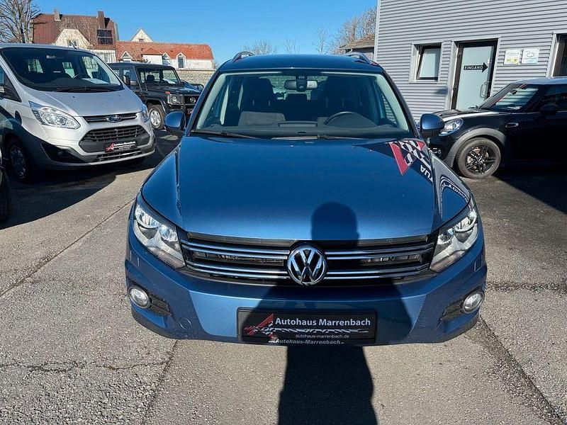 Gebraucht VW Tiguan Style 140 PS (102 kW) 2012 Blau SUV