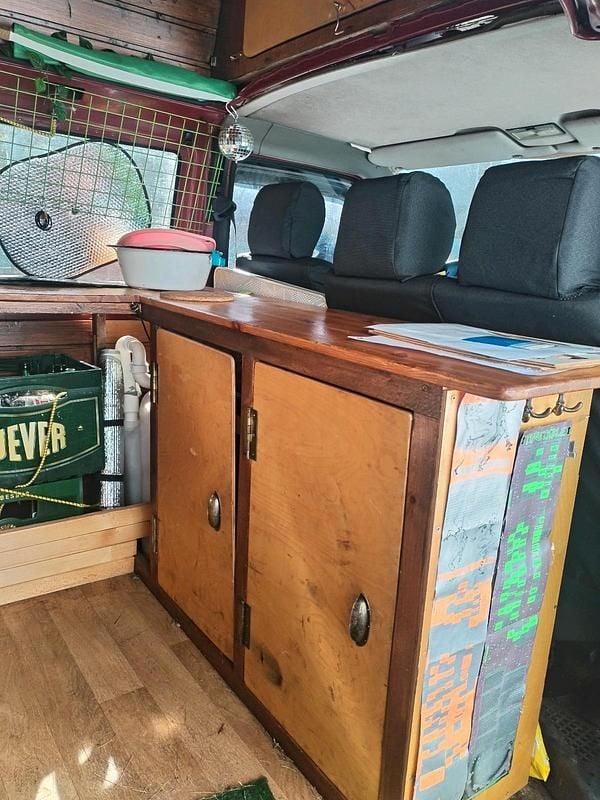 Gebraucht VW T4 1995 Rot Van