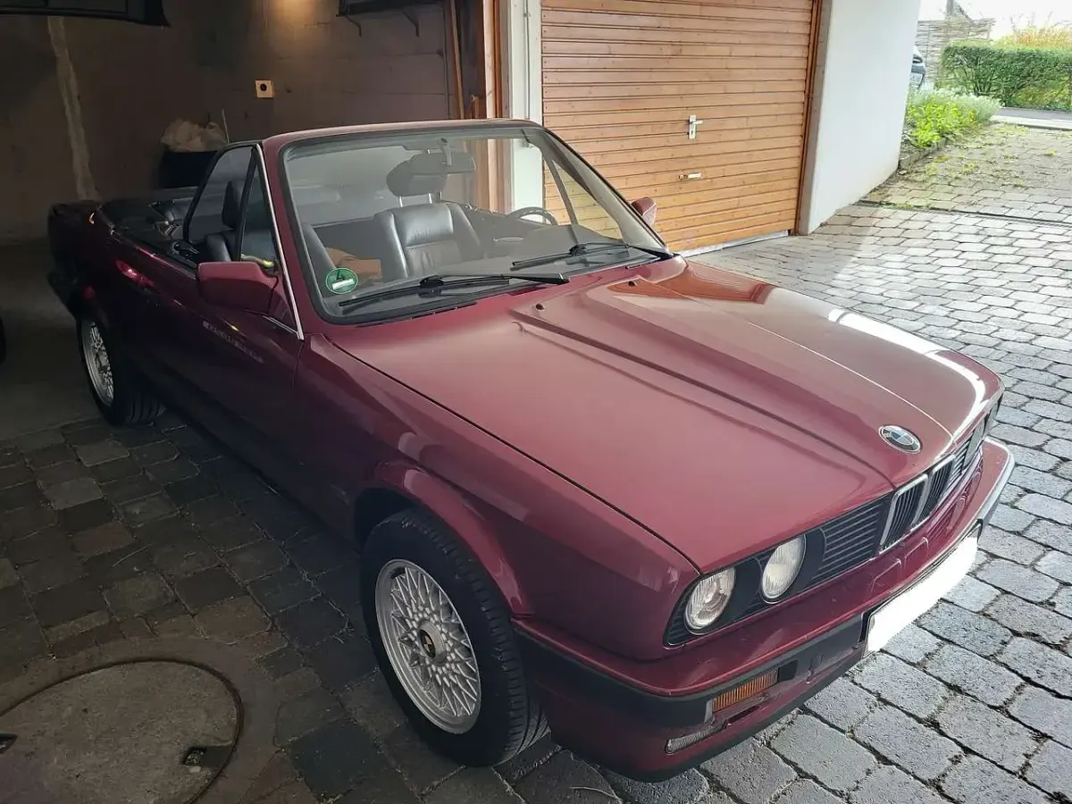 Gebraucht BMW 320 Cabriolet 129 PS (94 kW) 1991 Rot Cabrio