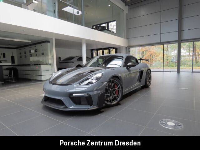 Grau Gebraucht 2022 Porsche 718 Cayman GT4 Coupé | 190.650 € - Bild 1/4