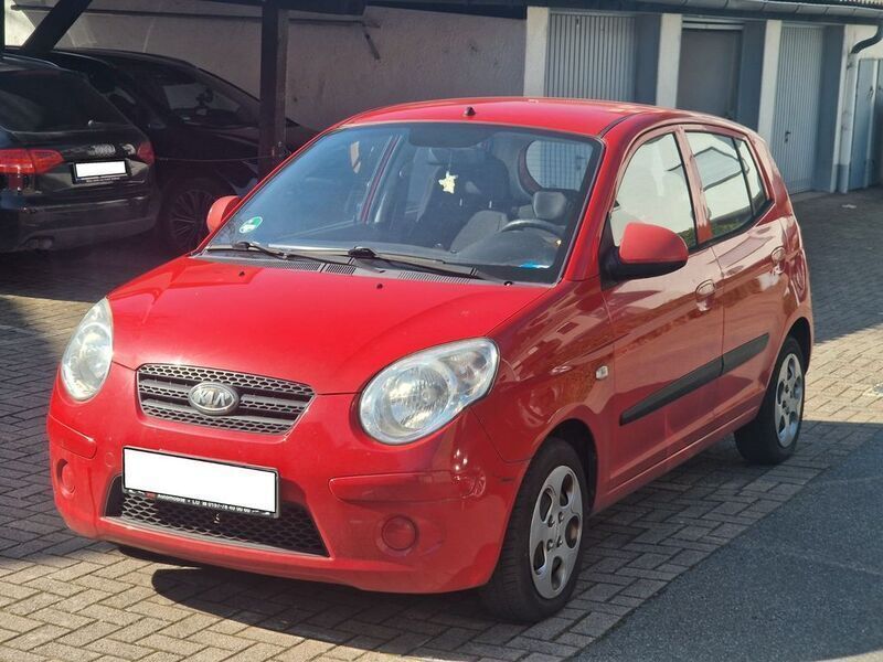 Rot Gebraucht 2009 Kia Picanto 2 Kleinwagen | 1.700 € (Etwas zu teuer) - Bild 1/4