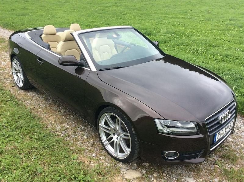 Gebraucht Audi A5 Cabriolet Ambiente 211 PS (155 kW) 2009 Braun Cabrio