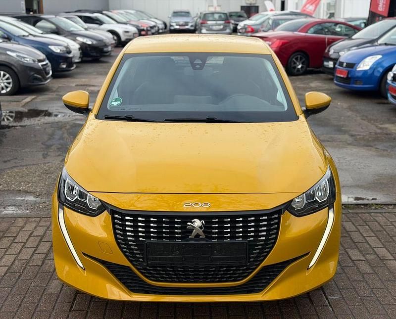Gebraucht Peugeot 208 Active 75 PS (55 kW) 2020 Gelb Kleinwagen