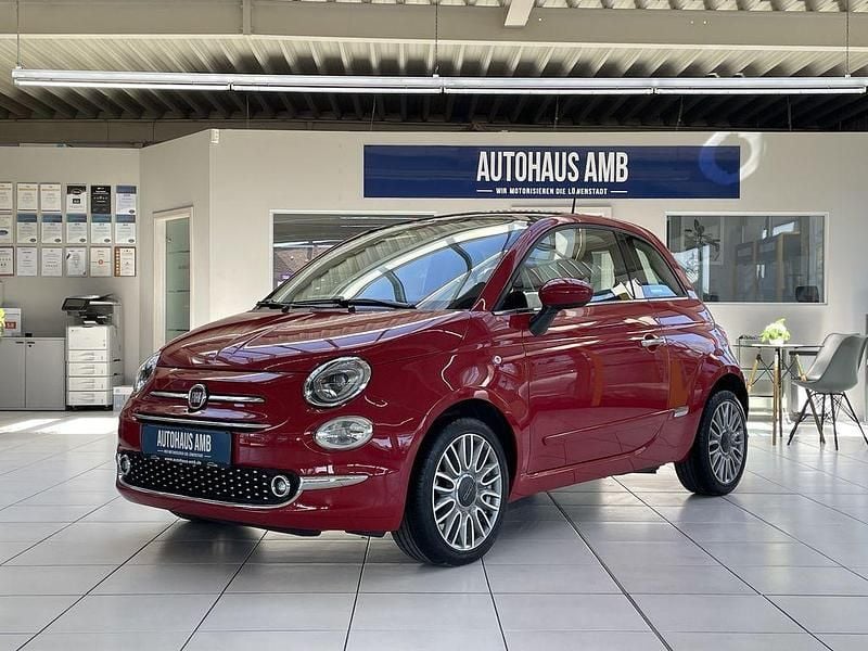 Gebraucht Fiat 500 Lounge 69 PS (50 kW) 2017 Rot Kleinwagen