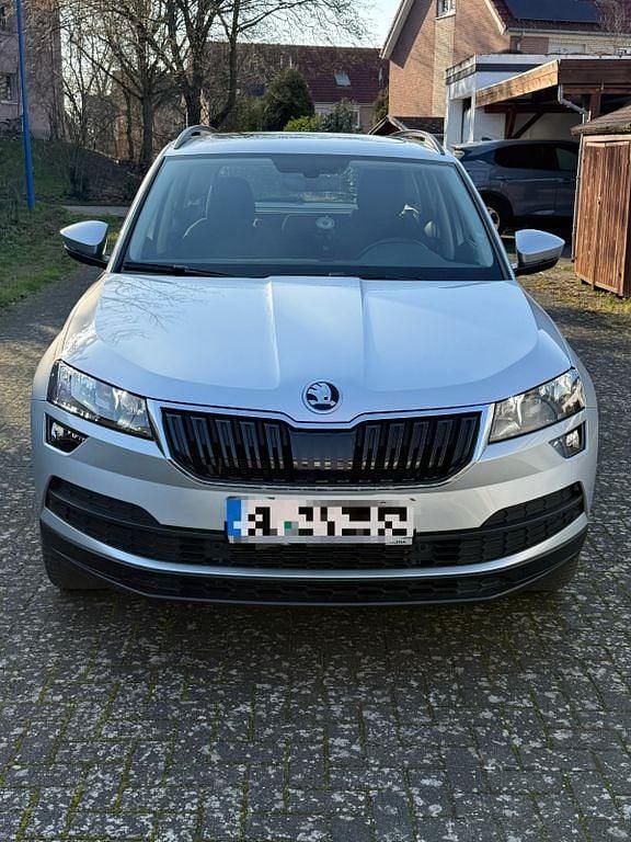 Gebraucht Skoda Karoq 150 PS (110 kW) 2021 Silber SUV