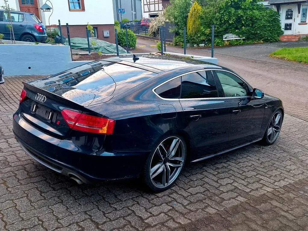 Gebraucht Audi A5 Sportback S-Line 190 PS (139 kW) 2011 Schwarz Kleinwagen