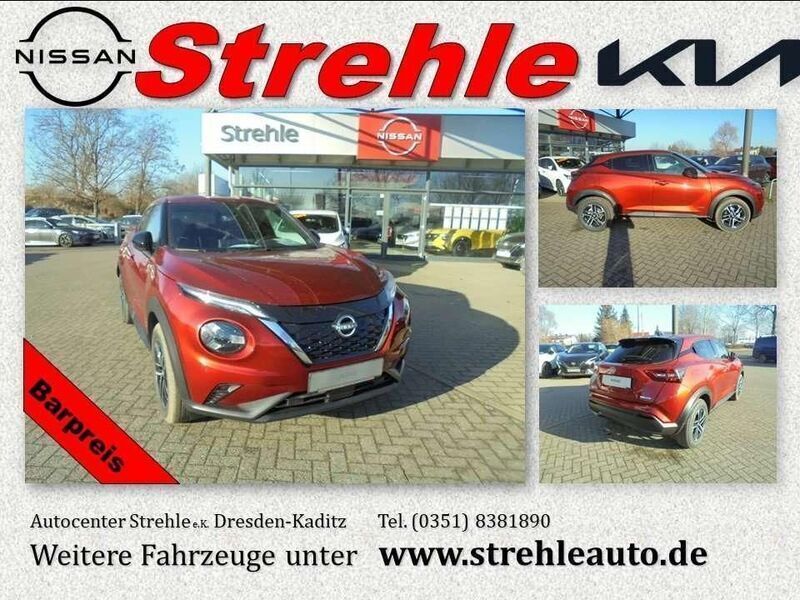 Fuji sunset red metallic Neu 2025 Nissan Juke N-Connecta SUV | 29.750 € (Fairer Preis) - Bild 1/4