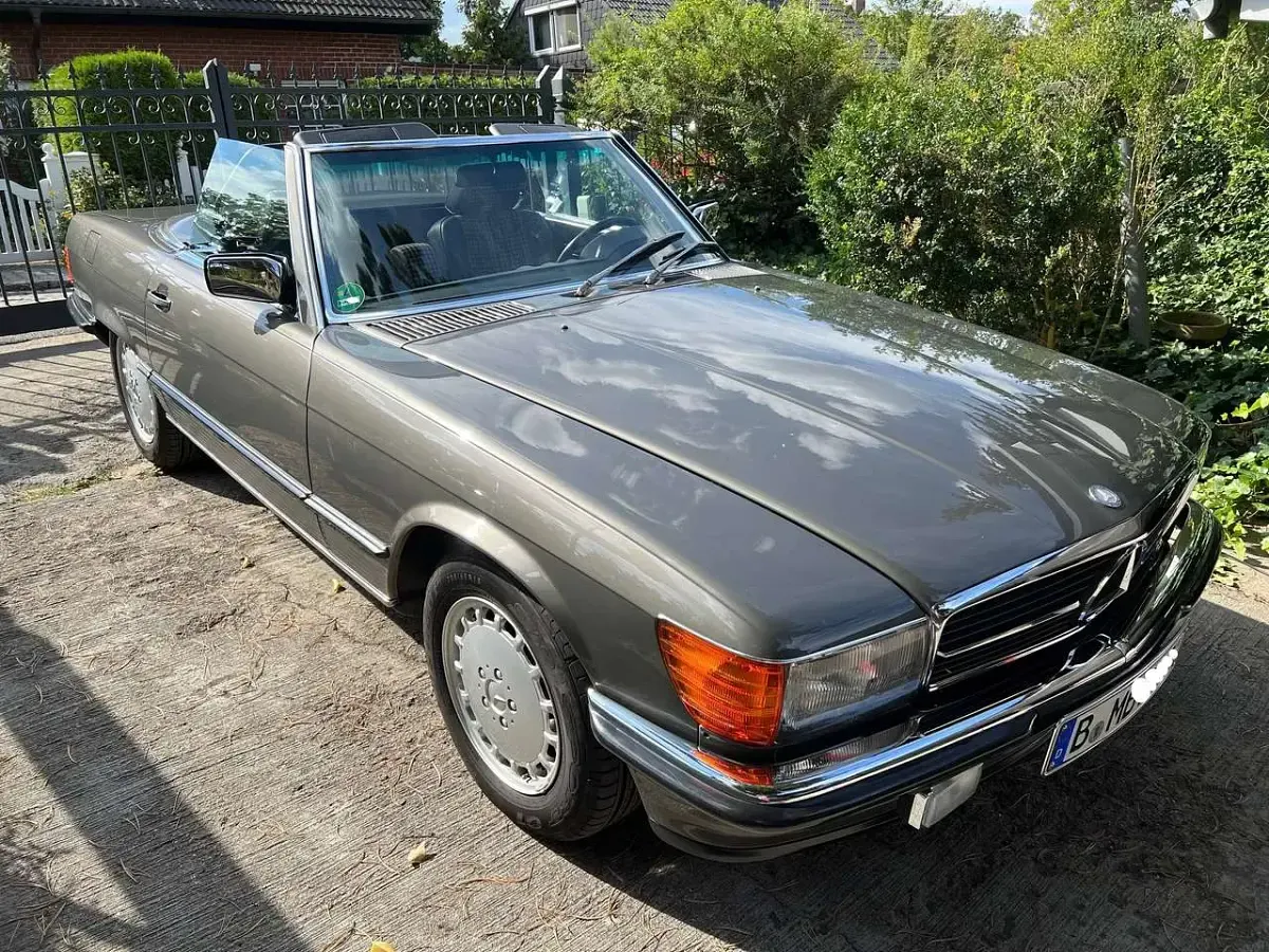 Gebraucht Mercedes SL300 179 PS (131 kW) 1988 Grau Cabrio