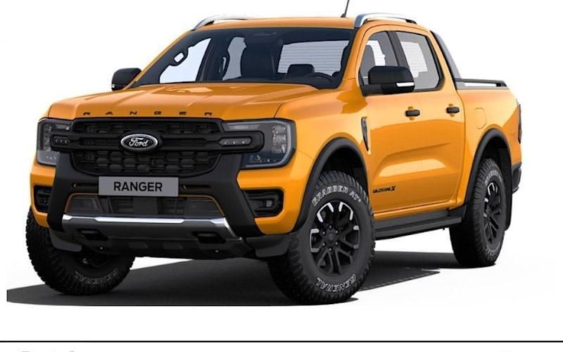 Cyber orange metallic Neu 2025 Ford Ranger Wildtrack Abholung | 61.489 € (Teuer) - Bild 1/4
