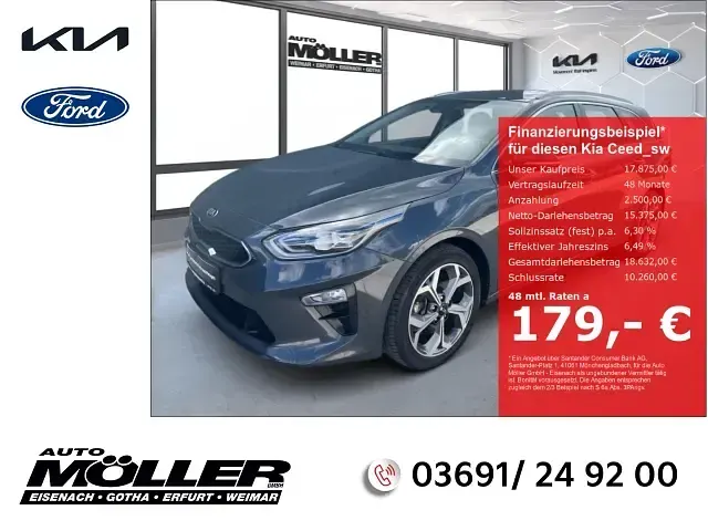 Gebraucht Kia Ceed Sportswagon Spirit 140 PS (102 kW) 2019 Kombi
