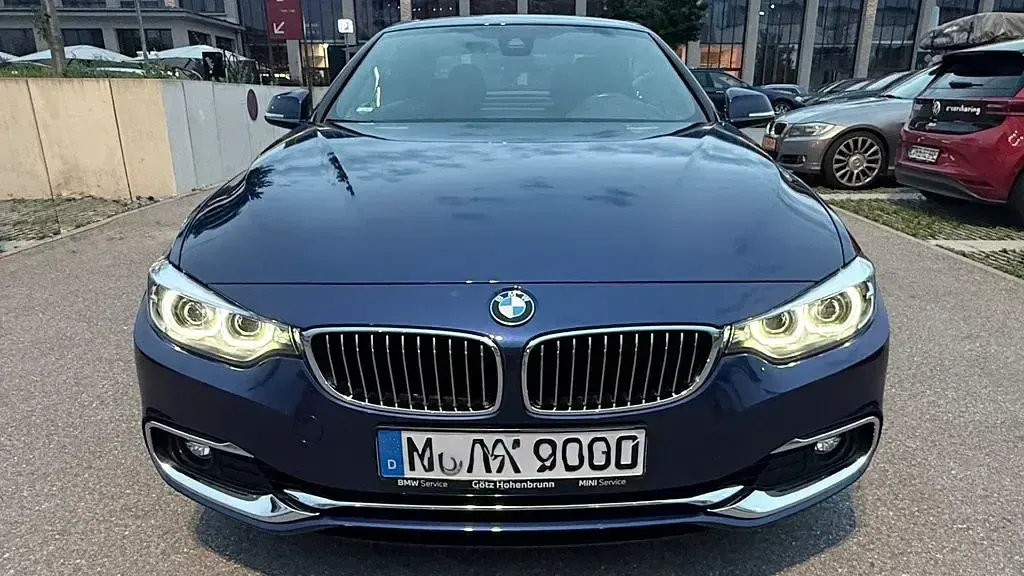 Gebraucht BMW 420 Cabriolet Luxury Line 184 PS (135 kW) 2020 Blau Cabrio