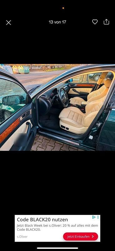 Gebraucht Audi A6 165 PS (121 kW) 2001 Grün Kombi