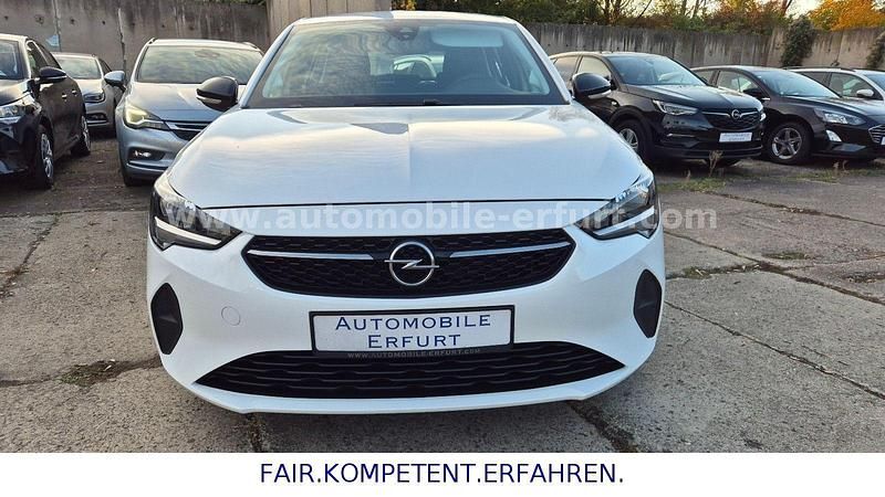 Gebraucht Opel Corsa Edition 75 PS (55 kW) 2022 Jade weiss/arktis weiss Kleinwagen