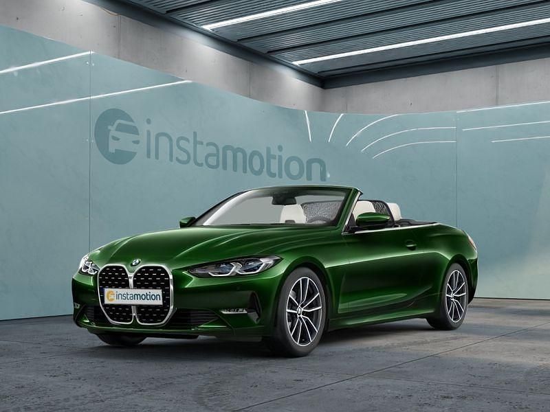 Grün Gebraucht 2022 BMW 420 Cabrio | 43.449 € (Fairer Preis) - Bild 1/4