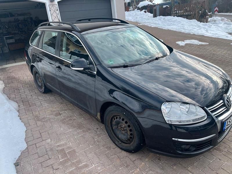 Gebraucht VW Golf V Comfortline 105 PS (77 kW) 2007 Schwarz Kombi