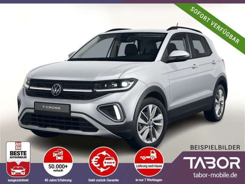Reflexsilber metallic Neu 2025 VW T-Cross IQ Drive SUV | 26.788 € (Guter Preis) - Bild 1/4