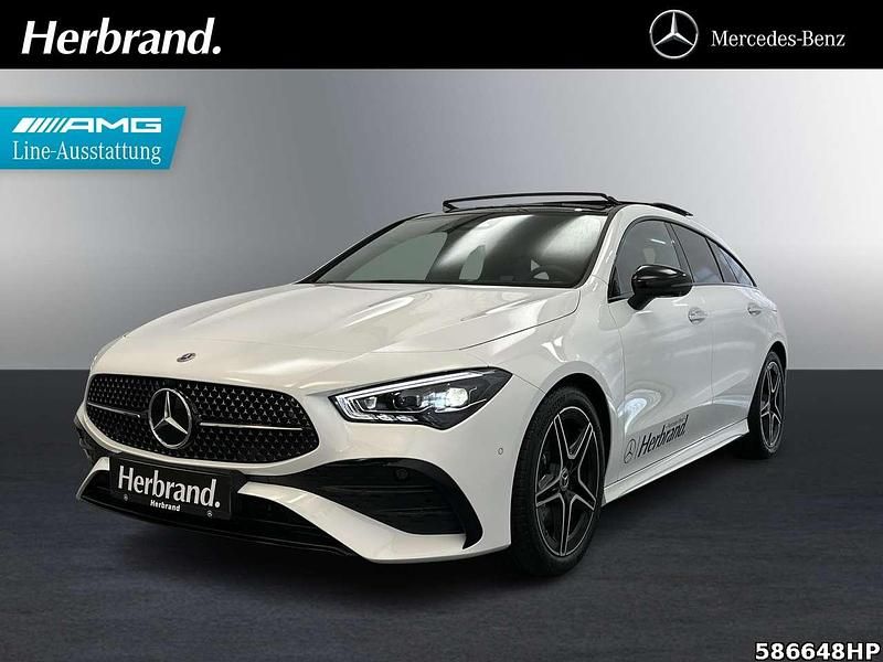 Unilack polarweiß Gebraucht 2025 Mercedes CLA200 AMG Kombi | 36.350 € (Fairer Preis) - Bild 1/4