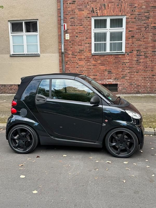 Schwarz Gebraucht 2008 Smart ForTwo Cabrio Brabus Cabrio | 4.900 € (Guter Preis) - Bild 1/4