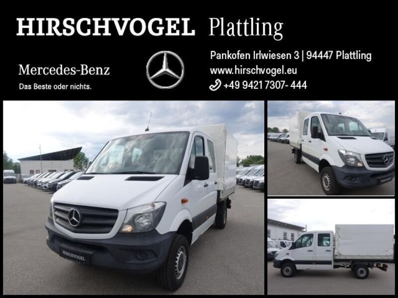 Arktikweiss Gebraucht 2017 Mercedes Sprinter Van | 33.998 € - Bild 1/4