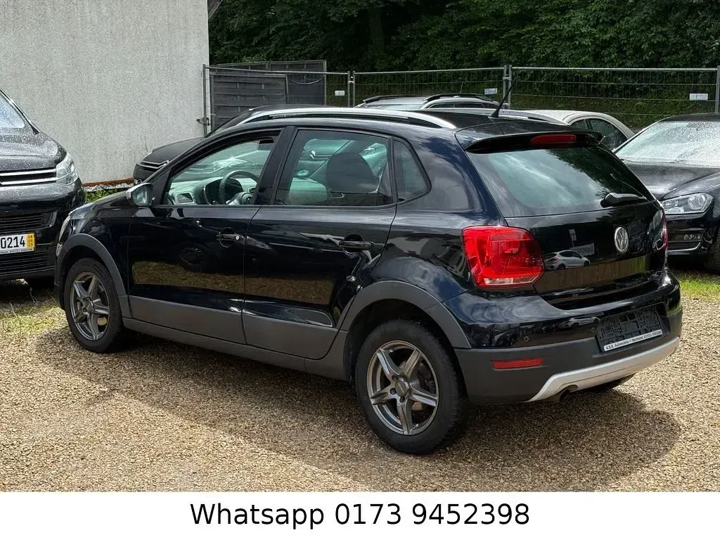 Gebraucht VW Polo Cross 90 PS (66 kW) 2011 Schwarz Kleinwagen
