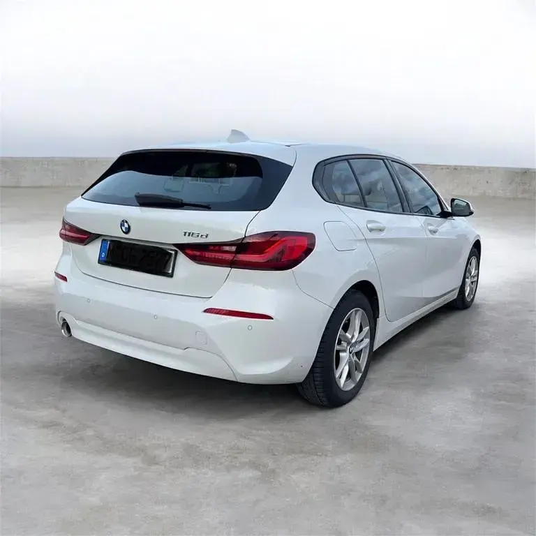 Brugt BMW 116 116 HK (85 kW) 2021 Hvid Hatchback