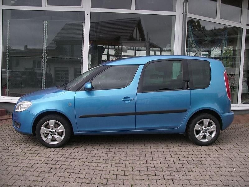 Gebraucht Skoda Roomster Comfort 80 PS (58 kW) 2006 Blau Van / Kleinbus
