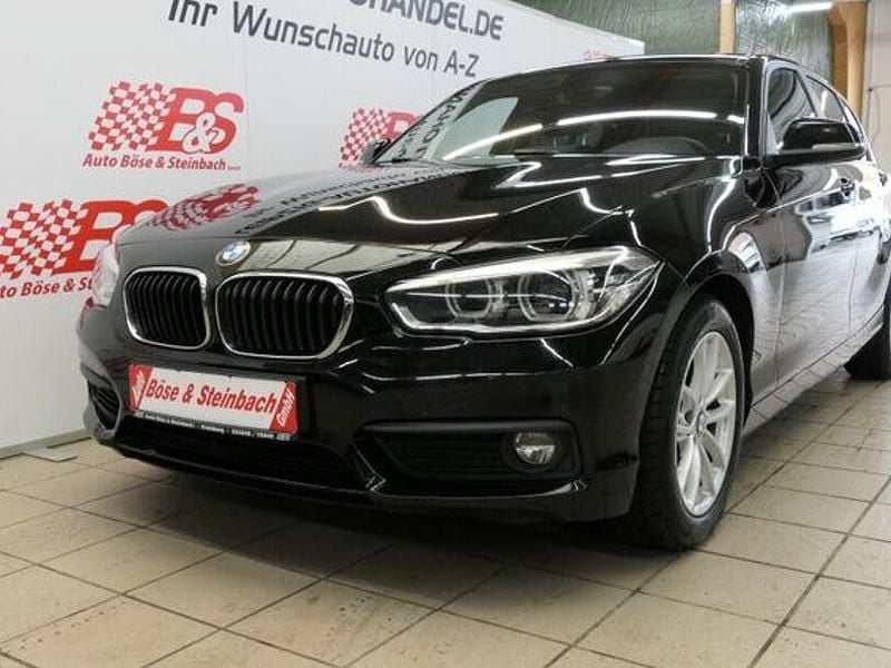 Gebraucht BMW 118 Advantage 136 PS (100 kW) 2017 Schwarz Kleinwagen