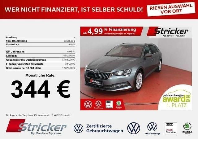 Gebraucht Skoda Superb Style 200 PS (147 kW) 2022 Graphitegrau metallic (metallic) Kombi