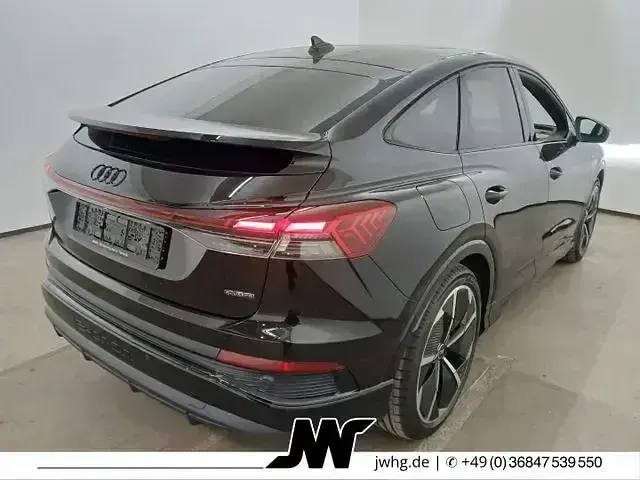 Gebraucht Audi Q4 Sportback e-tron S-Line 219 kW (299 PS) 2022 Mythosschwarz metallic SUV