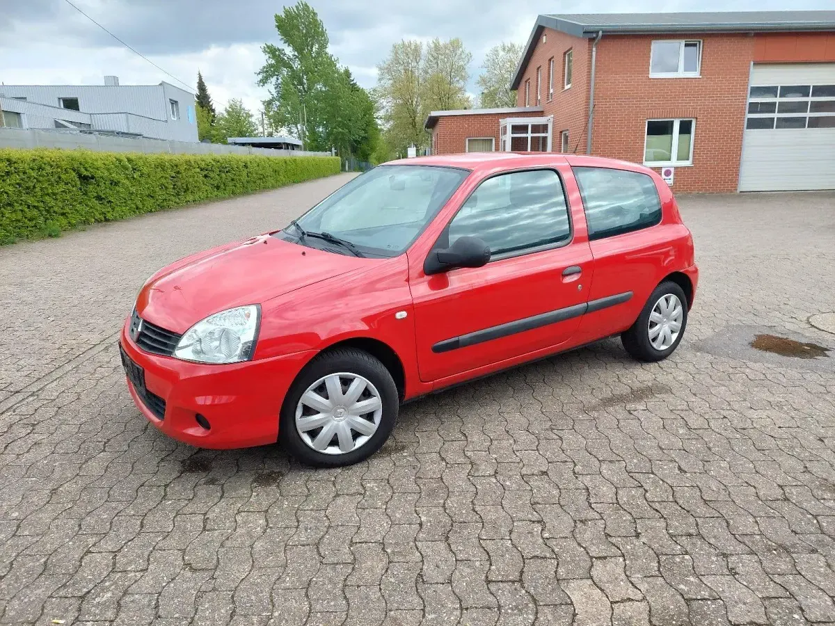 Gebraucht Renault Clio Campus 60 PS (44 kW) 2010 Rot Kleinwagen