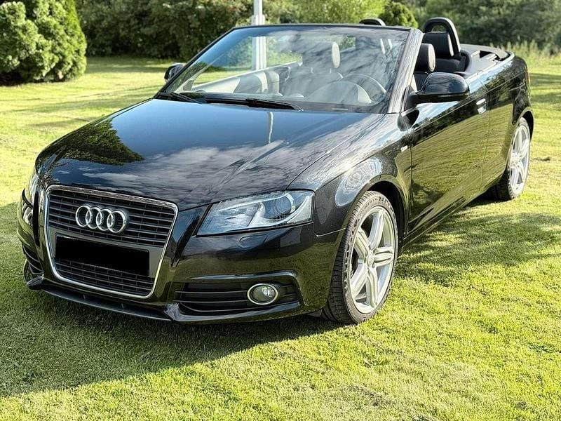 Schwarz Gebraucht 2010 Audi A3 Cabriolet Ambition Cabrio | 8.990 € (Fairer Preis) - Bild 1/4