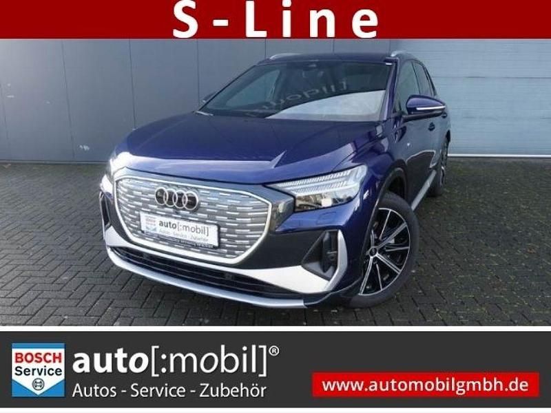 Gebraucht Audi e-tron S-Line 210 kW (286 PS) 2024 Navarra blau metallic (metallic) SUV