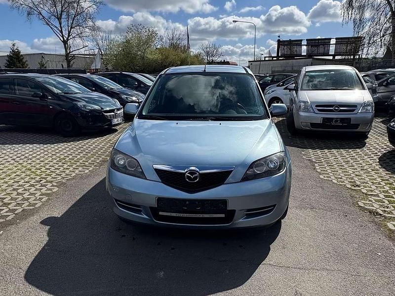 Gebraucht Mazda 2 80 PS (58 kW) 2007 Blau Kleinwagen
