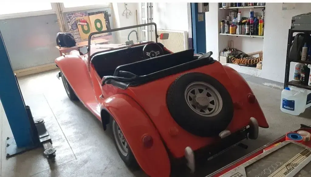 Gebraucht Triumph Moss 60 PS (44 kW) 1971 Rot Cabrio
