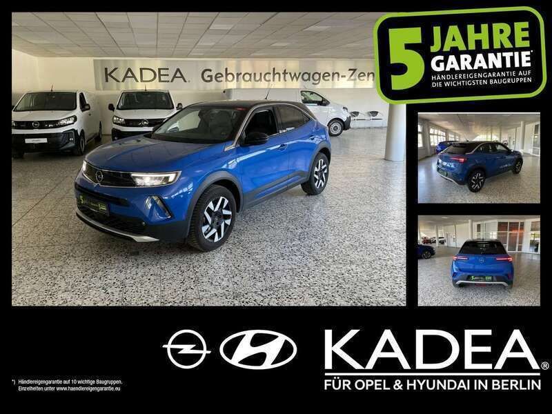 Perl blau/voltaik blau Gebraucht 2022 Opel Mokka Elegance SUV | 17.290 € (Guter Preis) - Bild 1/4