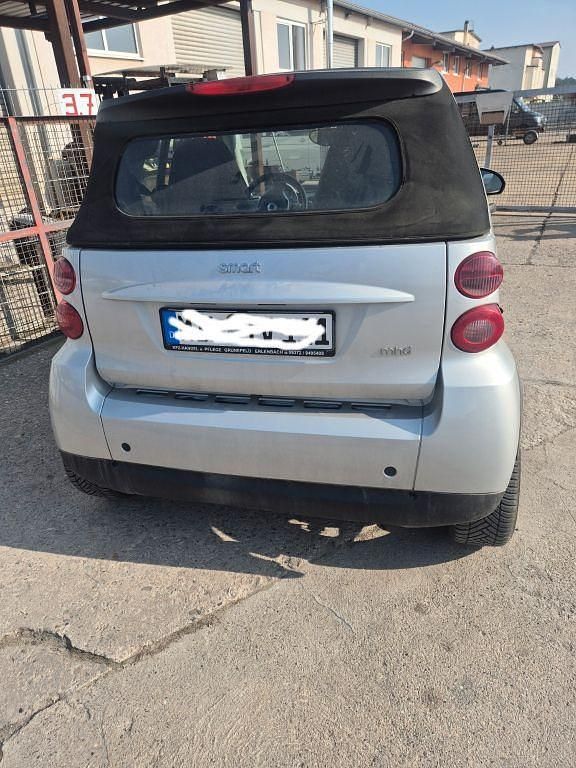 Gebraucht Smart ForTwo Cabrio Pure 71 PS (52 kW) 2008 Silber Cabrio