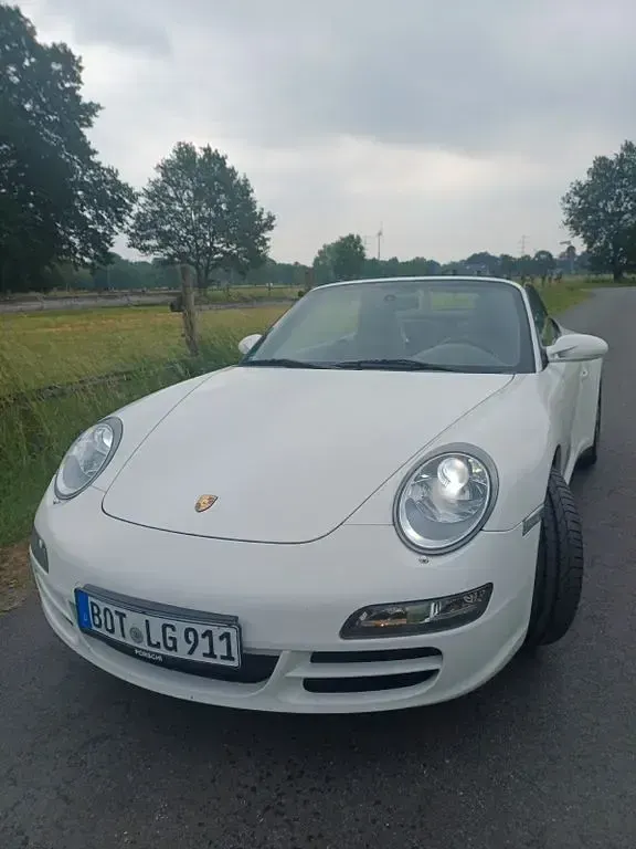 Gebraucht Porsche 911 Carrera 4 Cabriolet 325 PS (239 kW) 2008 Weiß Cabrio