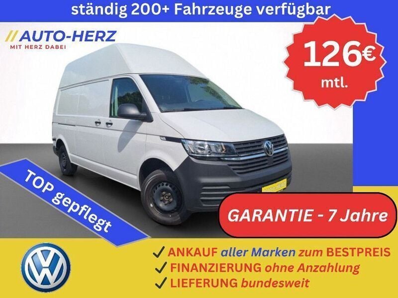 Candyweiß Gebraucht 2021 VW T6.1 Van | 26.990 € - Bild 1/3