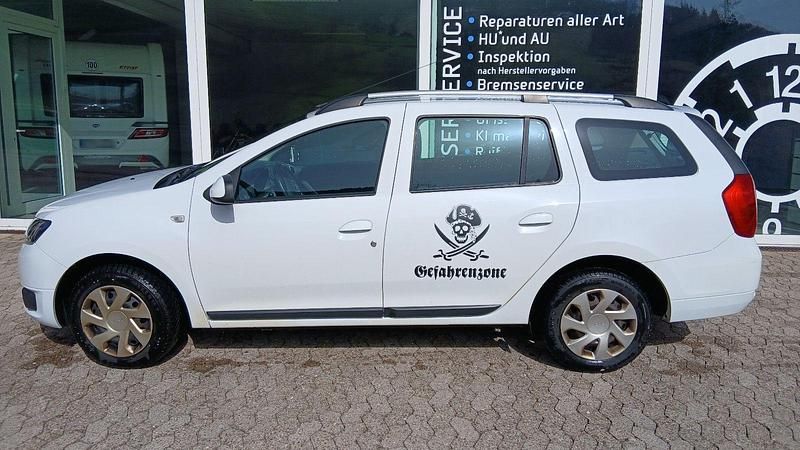 Gebraucht Dacia Logan MCV 90 PS (66 kW) 2013 Weiß Kombi