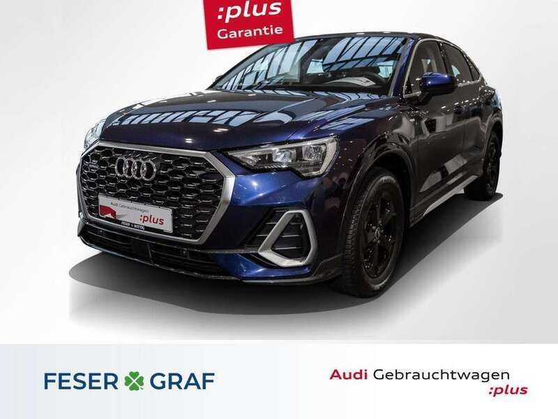 Navarrablau metallic Gebraucht 2023 Audi Q3 Sportback S-Line SUV | 40.990 € (Superpreis) - Bild 1/4