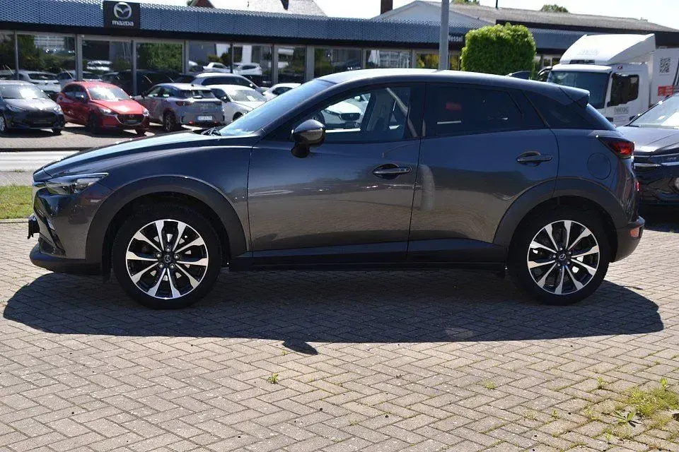 Gebraucht Mazda CX-3 Exclusive-Line 121 PS (88 kW) 2018 Grau SUV